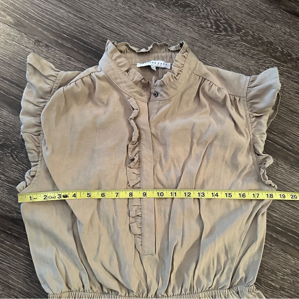 Endless Rose Ruffle Button-Front Romper - Picture 4 of 8